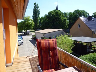 Eingangsbereich mit Balkon