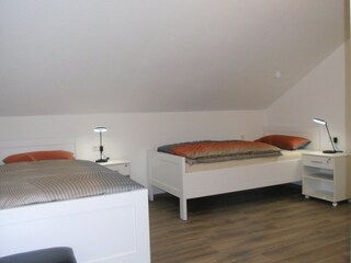Zweites Schlafzimmer - auch mit Doppelbett möglich