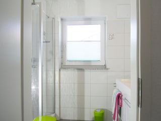 Blick ins Badezimmer