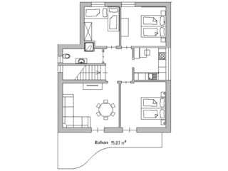 Appartamento per vacanze Kaltern Pianta del piano 24
