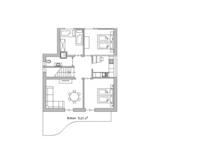 Appartamento per vacanze Kaltern Pianta del piano 25