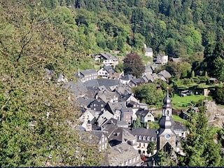 Blick auf die Altstadt Monschau
