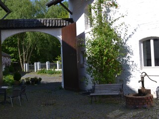 Außenbereich Ferienwohnung