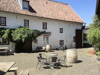 Innenhof Gut Obermühle