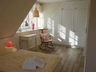 Das Doppelschlafzimmer im OG