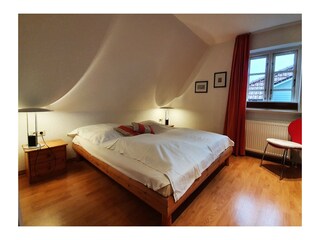 Das Schlafzimmer ...