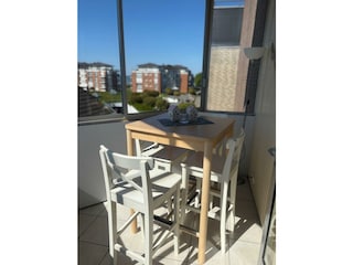 Loggia mit Teilseeblick