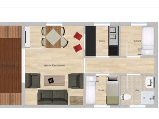 Mörkens Hütte layout