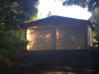 Hier steht ihr Bike trocken