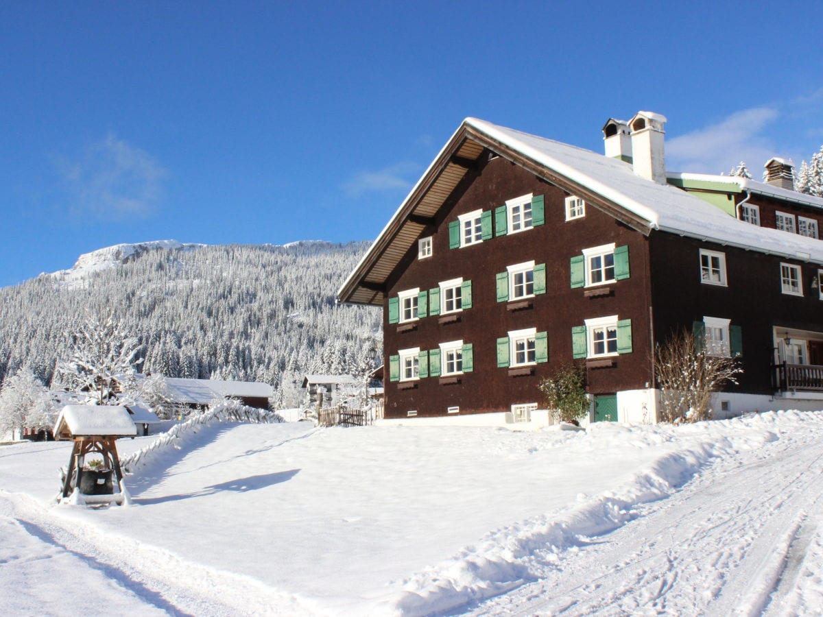 Ferienwohnung Hirschegg im Kleinwalsertal Außenaufnahme 1