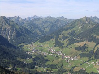 Vakantieappartement Hirschegg im Kleinwalsertal Omgeving 17