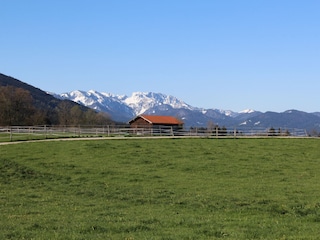 Aussicht von Balkon und Terrasse