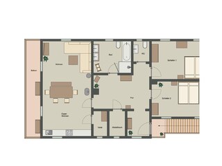 Holiday apartment Reichersbeuern Floor Plan 23