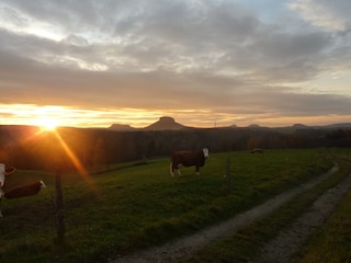 Blick vom nahegelegenen Rundblick