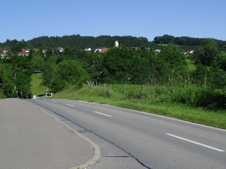 Blick auf Großschönach