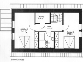 Grundriss Dachgeschoss