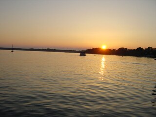 Sonnenuntergang an der Müritz