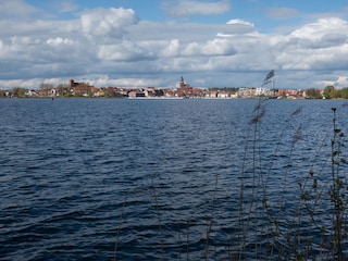 Blick auf Waren