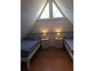Schlafzimmer im Dachgeschoss