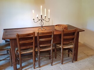 Esstisch Kaminzimmer