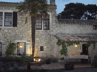 Terrasse in the evening