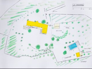 Vakantiehuis Montclus Grondplan 26