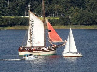 Segelboote auf der Schlei