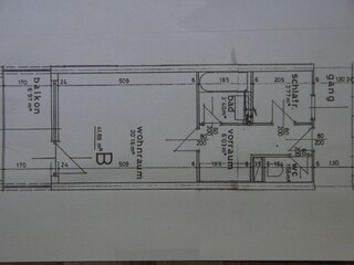 Appartamento per vacanze St. Urban Pianta del piano 43