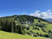 Blick auf die Ferienanlage