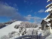 Blick auf die Ferienanlage