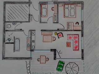 Chalet Rieden am Forggensee Pianta del piano 21