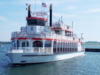 sightseeing-ship starting in Kappeln