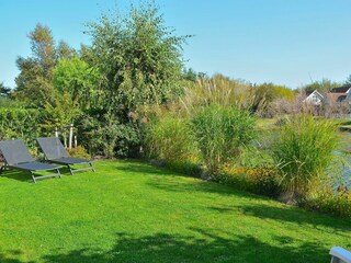 Komplett eingezäunter Garten