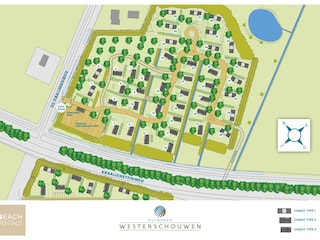 Chalet Burgh-Haamstede Grondplan 39