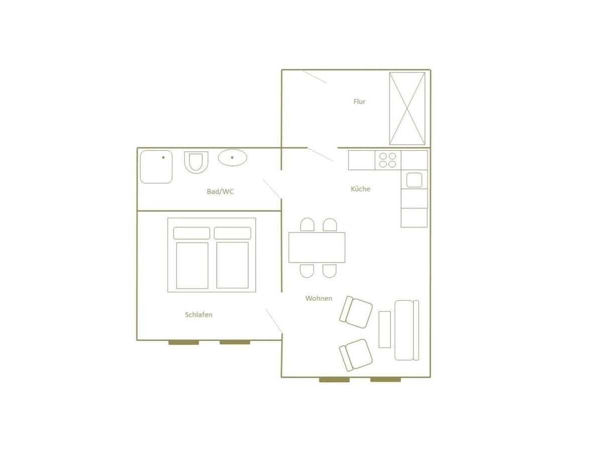 Ferienwohnung Sellin Grundriss 24