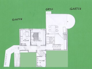 Vakantieappartement Rottweil Grondplan 7