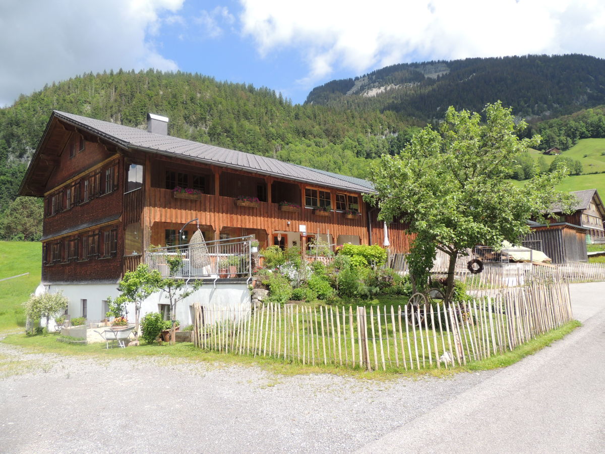 Vakantieappartement Au in Vorarlberg Buitenaudio-opname 1