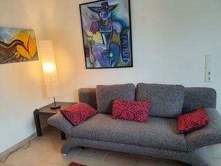 Einzelzimmer mit Schlafcouch