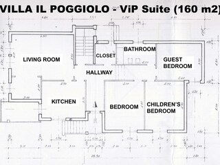 Appartamento per vacanze Diano Marina Pianta del piano 24