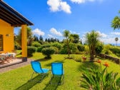 Garden with sea view