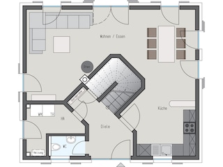 Ferienhaus Bodstedt Grundriss 34