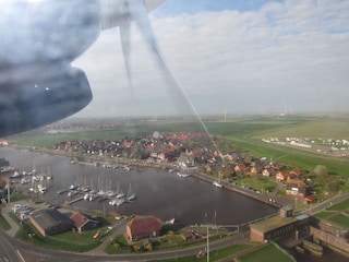 Carolinensiel aus der Luft