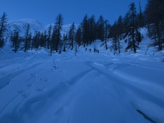 Skitour zum Piz Turetta 1 Autostunde von Sent