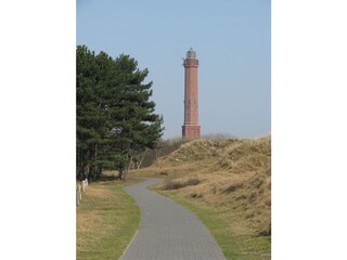 Rad-/Wanderweg zum Leuchtturm
