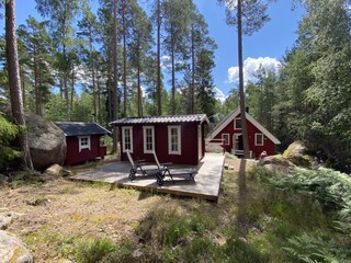 Casa de vacaciones Vimmerby Grabación al aire libre 9