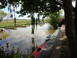 Kleiner Hafen in Pilsum