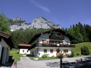 Haus Brandl in Ramsau bei Berchtesgaden von Süden