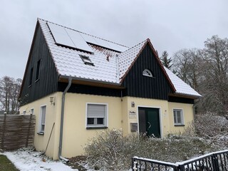 Haus im Winter