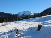 unverbauter Blick vom Balkon im Winter 2018