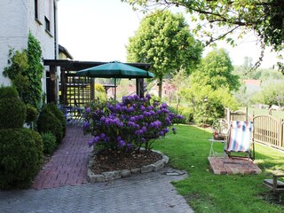Terrasse - zugleich Eingang